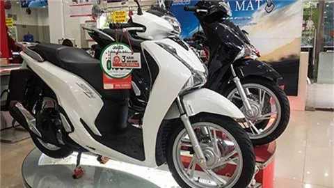 Honda SH chênh tới 12 triệu đồng so với giá đề xuất