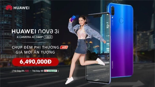 Từ ngày 5/11, Nova 3i được chào bán với mức giá ấn tượng