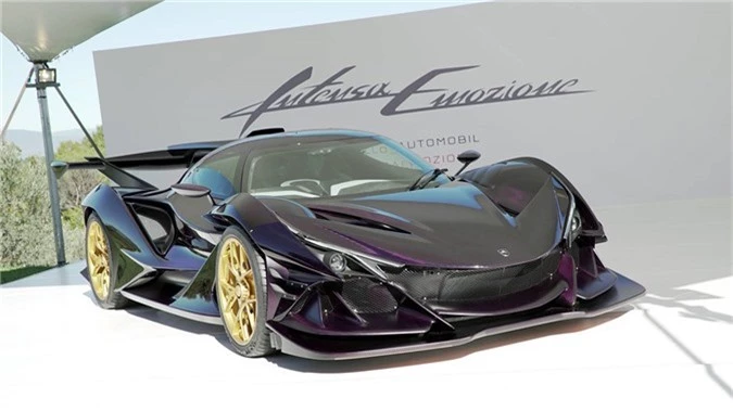 Sieu xe hang hiem Apollo Intensa Emozione xuat hien o Monaco hinh anh 2