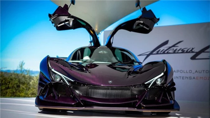 Sieu xe hang hiem Apollo Intensa Emozione xuat hien o Monaco hinh anh 7