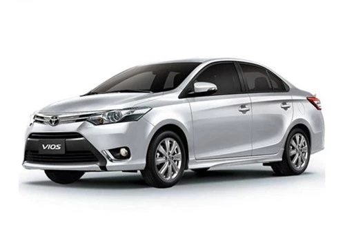 1. Toyota Vios (doanh số: 2.477 chiếc).