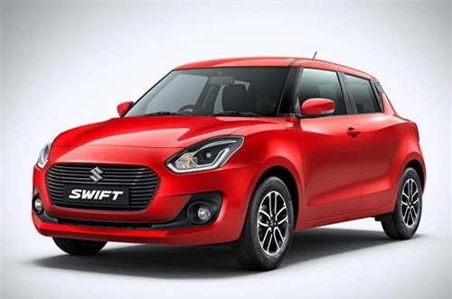 4. Maruti Suzuki Swift (doanh số: 17.215 chiếc).