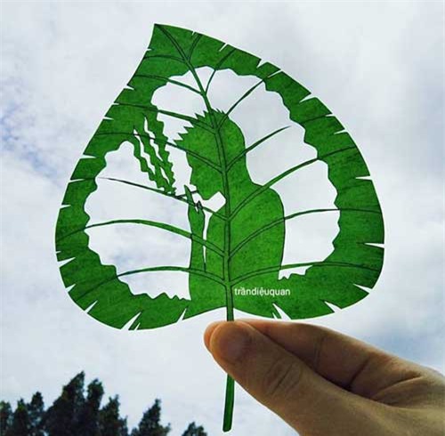 Thông điệp xanh từ những chiếc lá bằng giấy tinh xảo của 9x Sài Gòn