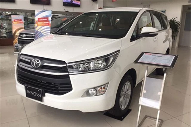  Mẫu MPV Toyota Innova tăng giá thêm 20 - 40 triệu đồng. 