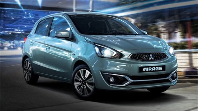  Mẫu xe cỡ nhỏ Mitsubishi Mirage tăng giá nhẹ. 