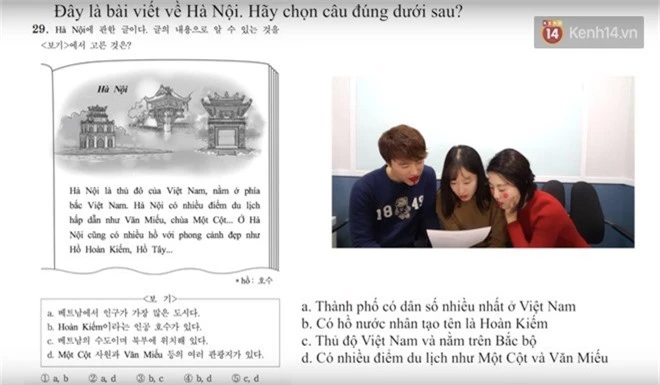 Thử sức với đề thi môn Tiếng Việt trong kỳ thi Đại học ở Hàn Quốc: Tưởng không khó mà khó không tưởng - Ảnh 19.