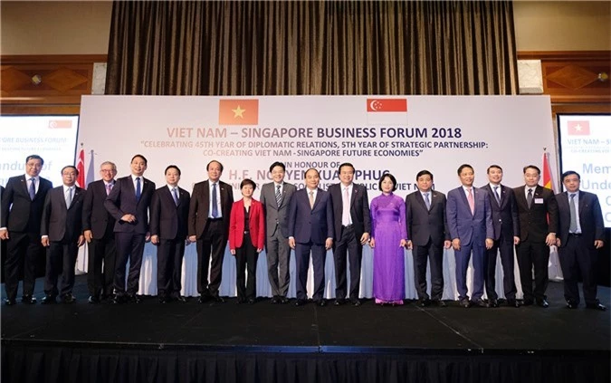 Năm 2018 đánh dấu nhiều dấu mốc trong quan hệ đối tác chiến lược Việt Nam - Singapore