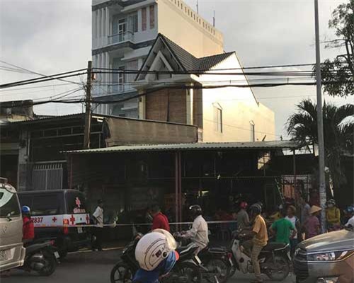 Nam công nhân tử vong trong tư thế treo cổ