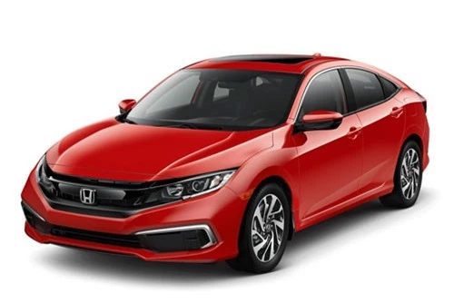 4. Honda Civic 2019 (giá khởi điểm: 18.840 USD).