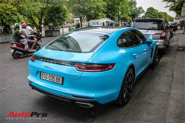 Bạn gái Cường Đô-la dạo phố Sài Gòn với Porsche Panamera màu độc - Ảnh 10.