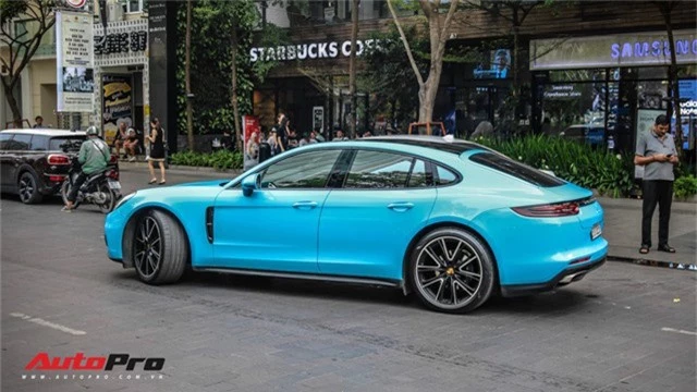 Bạn gái Cường Đô-la dạo phố Sài Gòn với Porsche Panamera màu độc - Ảnh 8.