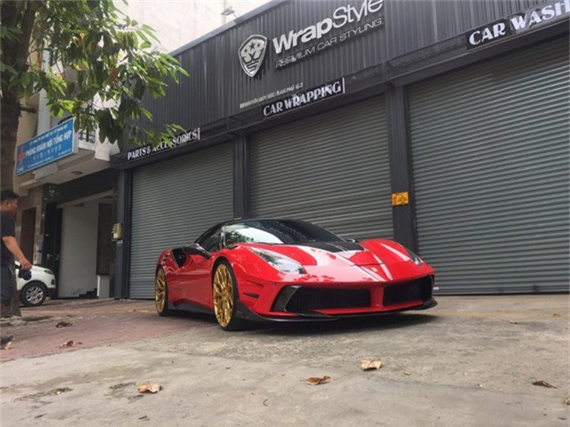 DÃ¢n chÆ¡i SÃ i GÃ²n nÃ¢ng cáº¥p Ferrari 488 GTB nhÆ° siÃªu xe triá»u ÄÃ´ LaFerrari - áº¢nh 2.