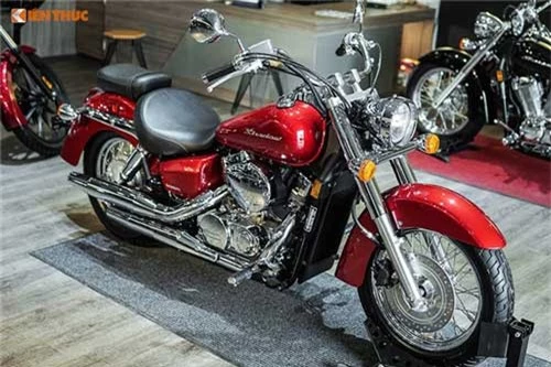 Cận cảnh Honda Shadow 750 cũ giá dưới 400 triệu ở TPHCM. Mẫu xe môtô cruiser 