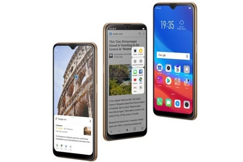 Oppo A7 có tính năng mở khóa bằng nhận diện khuôn mặt.