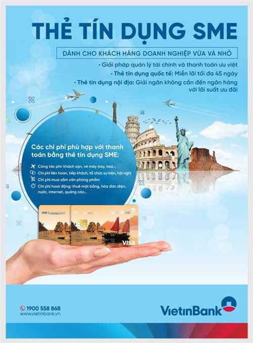 Tính ưu việt của thẻ SME Business Card
