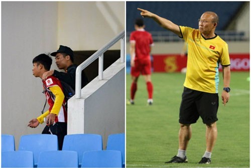 HLV Park nghiêm khắc, yêu cầu hộ tống 1 CĐV quay trộm ra khỏi sân