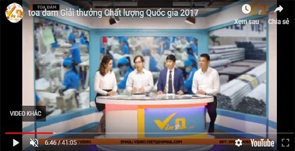 Clip: Tọa đàm trực tuyến - GTCLQG giúp DN nâng cao cạnh tranh, hội nhập quốc tế