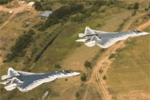 Clip: ‘Rùng mình’ xem chiến đấu cơ Su-57 phô diễn kỹ năng bay áp sát mặt đất