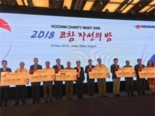 Doanh nghiệp Hàn Quốc vận động hơn 5 tỷ đồng hỗ trợ người khó khăn