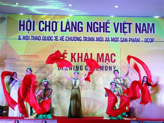 Khai mạc Hội chợ Làng nghề Việt Nam năm 2018