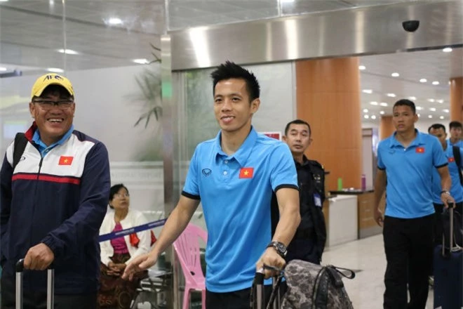 Đội tuyển Việt Nam đến Myanmar