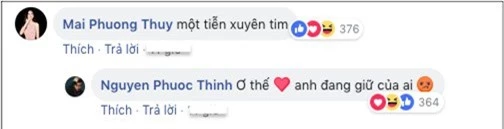 Noo Phước Thịnh- Mai Phương Thúy công khai tán tỉnh nhau - Ảnh 2.