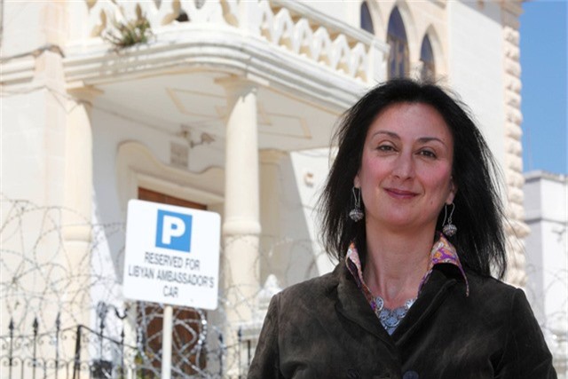  Nhà báo Daphne Caruana Galizia (Ảnh: Reuters) 