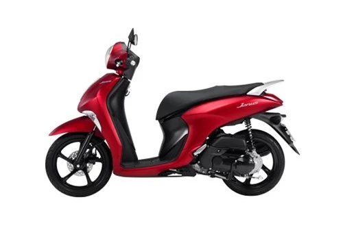 Yamaha Janus màu đỏ nhám.