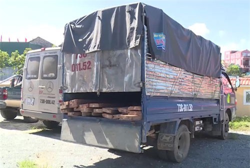 Clip: Quảng Bình: Kiểm lâm bị đánh vỡ đầu do chặn bắt xe chở gỗ