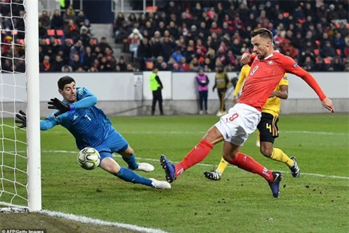 Hạ Bỉ 5-2, Thụy Sỹ giành vé vào bán kết UEFA Nations League