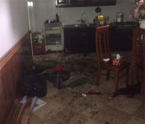 Mang mìn đến nhà cô gái kích nổ vì mâu thuẫn