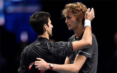 Thắng ấn tượng Novak Djokovic, Alexander Zverev lần đầu đăng quang ATP Finals