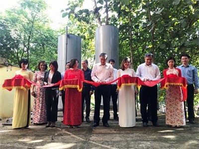 Điện Biên: Khánh thành công trình nghiên cứu cấp và xử lý nước sạch tại Trường THPT Mùn Chung