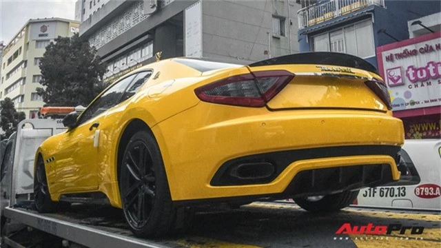 Maserati Granturismo Sport màu vàng đầu tiên Việt Nam cho đại gia mê hàng độc - Ảnh 7.