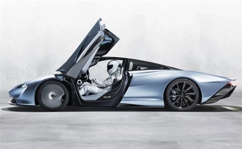 Vẻ đẹp không tì vết của siêu xe gần 63 tỷ đồng. McLaren Speedtail là mẫu siêu xe chỉ được sản xuất 106 chiếc. Để sở hữu mẫu hybrid này, khách hàng phải bỏ ra số tiền lên tới 2,1 triệu bảng Anh (tương đương 62,902 tỷ đồng). (CHI TIẾT)