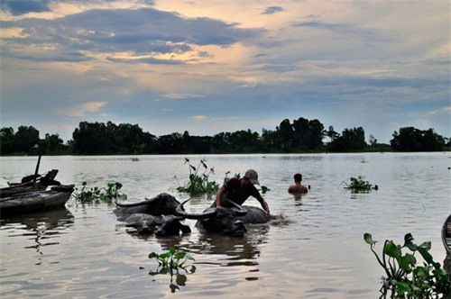 ‘Lạc bước’ vào hồ nước trời đẹp nhất miền Tây