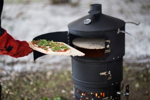 Clip: ‘Độc đáo’ bếp dã ngoại đa năng có thể nấu bất kỳ món ăn nào