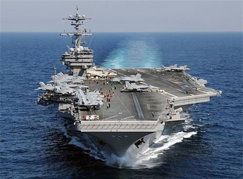 Mỹ đưa hai tàu sân bay đến Biển Đông