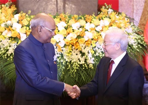 Quan hệ Việt Nam-Ấn Độ phát triển mạnh dựa trên sự tin cậy lẫn nhau