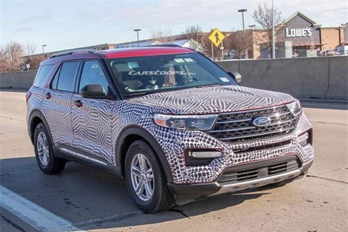 Ford Explorer 2020 thiết kế như Toyota Highlander đời cũ