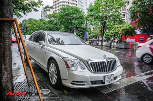 Cận cảnh siêu xe Maybach 62S biển số tứ quý 9 của dân chơi Sài Thành