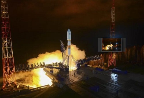 Clip: Khoảnh khắc phóng tên lửa đẩy Soyuz-FG lên quỹ đạo