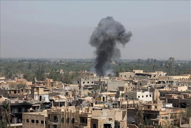 Quân đội Iraq đã tiêu diệt nhiều IS trong 2 cuộc không kích.