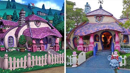 Những căn nhà "dị" trong hoạt hình không ngờ lại có ngoài đời thực