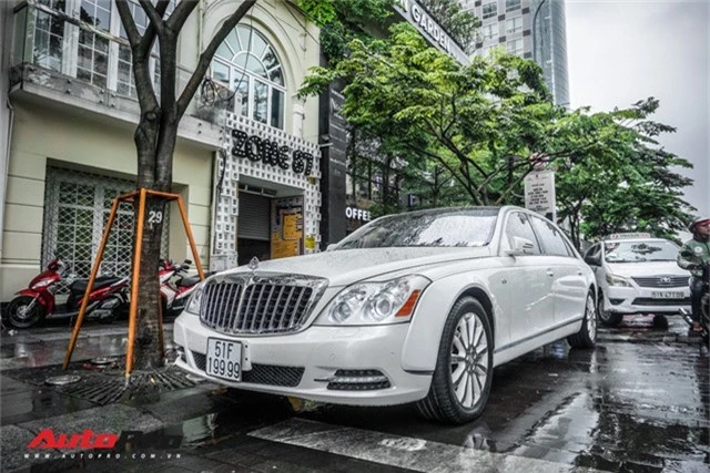 Hàng hiếm Maybach 62S biển số tứ quý 9 của dân chơi Sài Gòn - Ảnh 1.