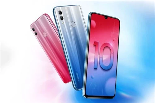 Honor 10 Lite có 4 màu trắng, đen, xanh, đỏ. Giá bán của model này tại Trung Quốc lần lượt là 1.399 Nhân dân tệ (tương đương 4,70 triệu đồng), 1.699 Nhân dân tệ (5,71 triệu đồng) và 1.899 Nhân dân tệ (6,39 triệu đồng).