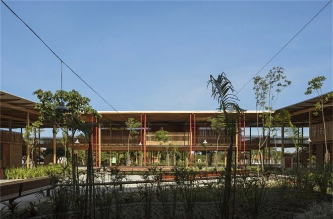 Ngôi trường làm từ gỗ và gạch bùn trong rừng nhiệt đới Brazil giành giải kiến trúc xuất sắc nhất thế giới 2018 - Ảnh 13.