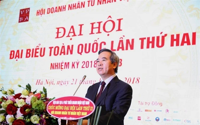 Trưởng Ban Kinh tế Trung ương Nguyễn Văn Bình phát biểu chỉ đạo tại Đại hội. (Ảnh: Báo ĐCS)