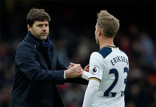 Eriksen chần chừ gia hạn hợp đồng với Tottenham