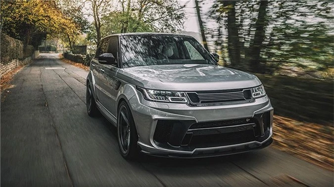 Range Rover Sport SVR 2019 ngầu hơn nhờ gói độ Kahn Design ảnh 2